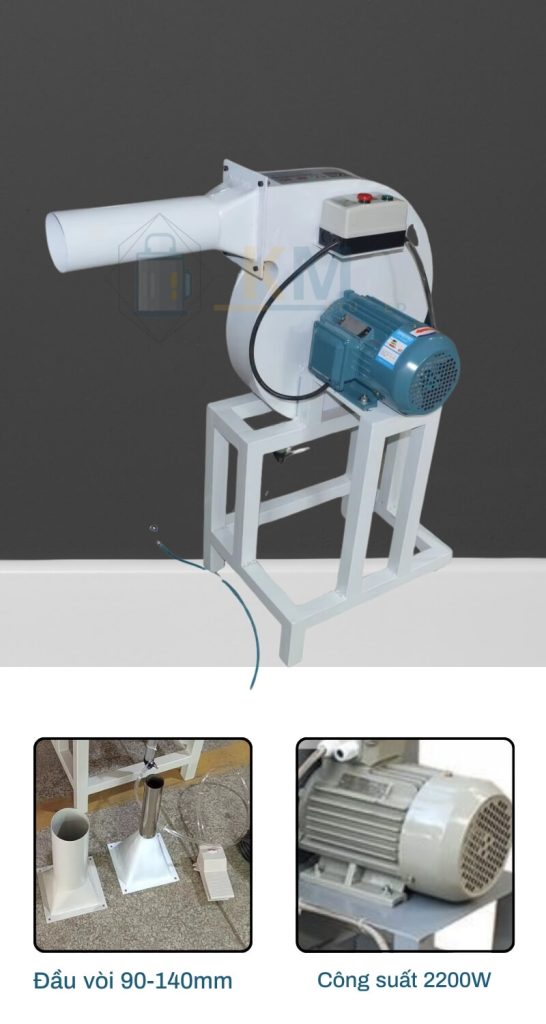 Cấu tạo nổi bật của máy thổi KM70