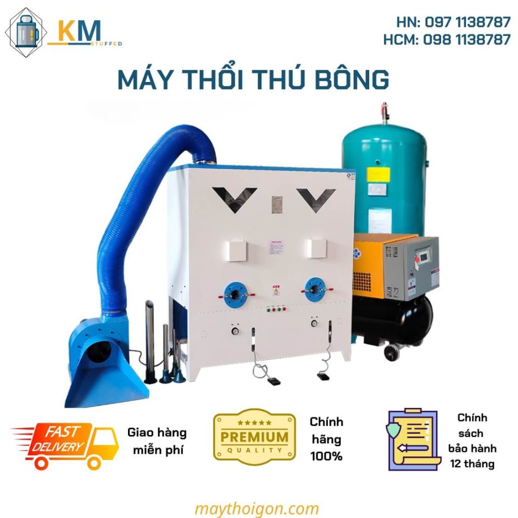Chính sách ưu đãi của máy thổi thú bông