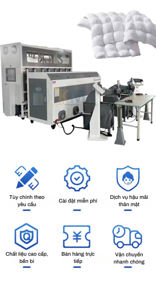Chính sách ưu đãi khi mua máy thổi bông gòn định lượng