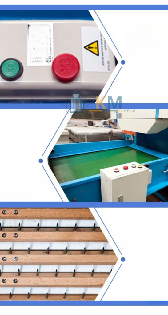 Từng bộ phận chính của máy