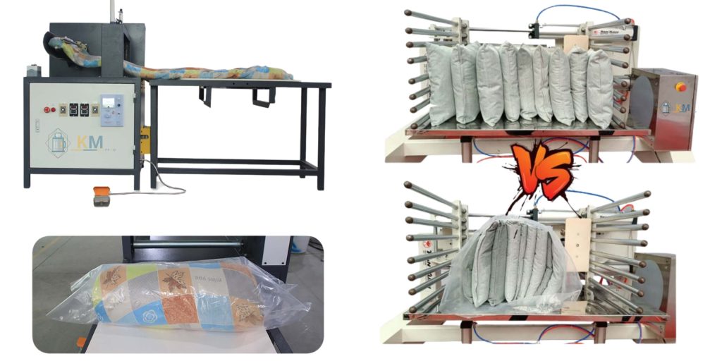 Công dụng của máy đóng gói chăn nệm gối