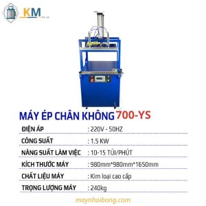 Thông số máy ép gối 700-YS