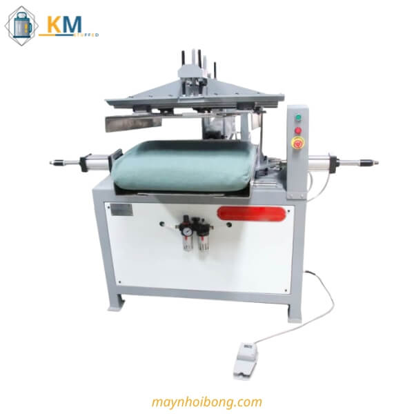 Máy đóng bao gối KMRB-04 có thể tùy chỉnh kích bàn ép cho phù hợp với sản phẩm Máy đóng bao gối KMRB-04 có thể tùy chỉnh kích bàn ép cho phù hợp với sản phẩm
