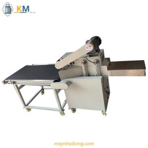 Máy đóng túi KMRB-06 được thiết kế kết hợp với băng chuyền tự động