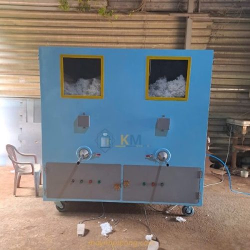 Máy Thổi Bông Gòn Gối 2 Đầu KM1500